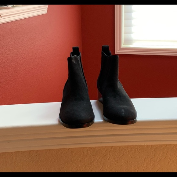NWT Cole Haah suede black boots - Size 7.5 - Picture 2 of 8